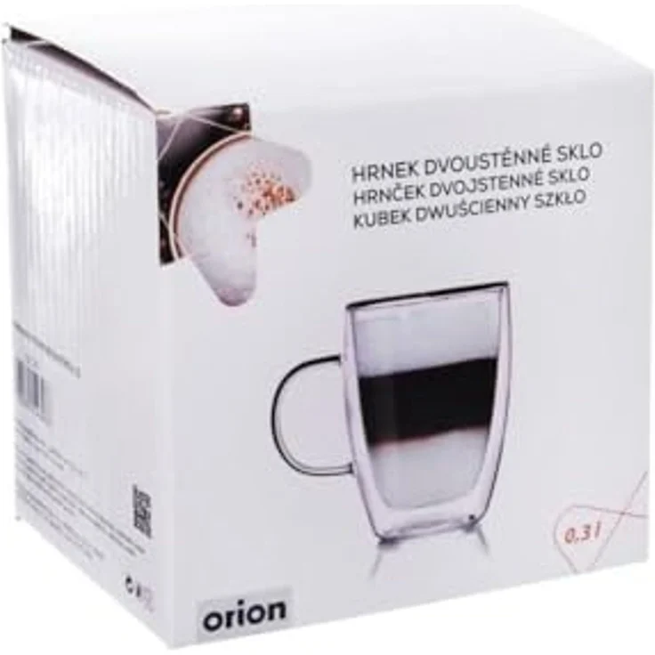 Orion Orion Thermoglas 300 ml doppelwandig für Latte 8921 – Bild 3