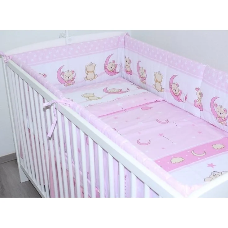 Primawela Bettnestchen Nestchen 360 cm Bettumrandung Baby Bett Kinder Nest Kopfumrandung – Bild 1