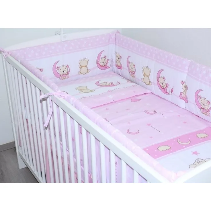 Primawela Bettnestchen Nestchen 360 cm Bettumrandung Baby Bett Kinder Nest Kopfumrandung