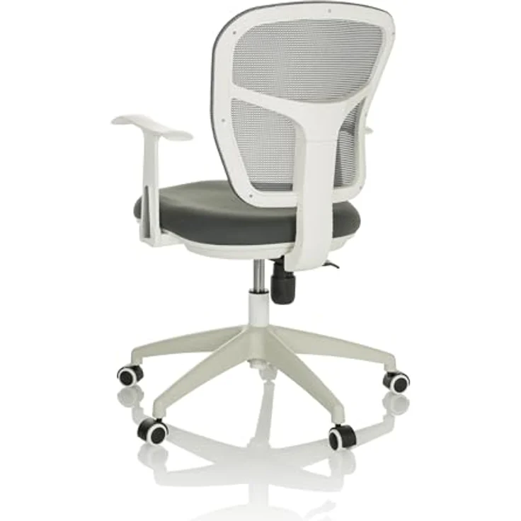 MID.YOU Mid.you Drehstuhl, Grau, Textil, drehbar, 68x90-97x68 cm, für Arbeitszimmer – Bild 8