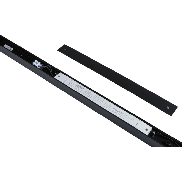 Paulmann Einspeisung für Lichtleiste Linion Power Channel 17 W Aluminium schwarz warmweiß – Bild 6