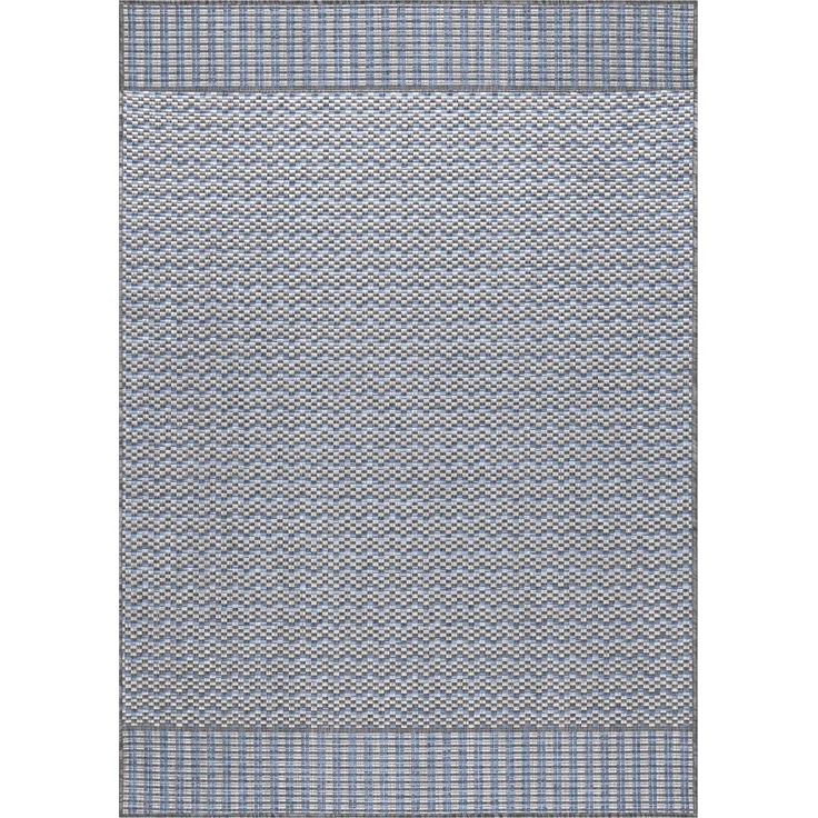 Outdoor Teppich Stefano rechteckig - 120x170 cm - Grau – Bild 1
