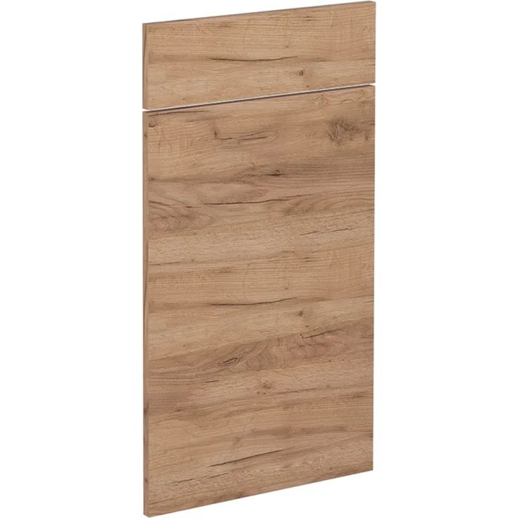 Küchenfront R-Line Goldkraft Eiche 39.6 x 70.8 cm Möbelfront für den Schubunterschrank Vicco – Bild 1