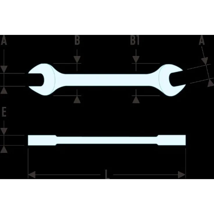 Facom Maulschluessel "Serie 44" 34x36 mm