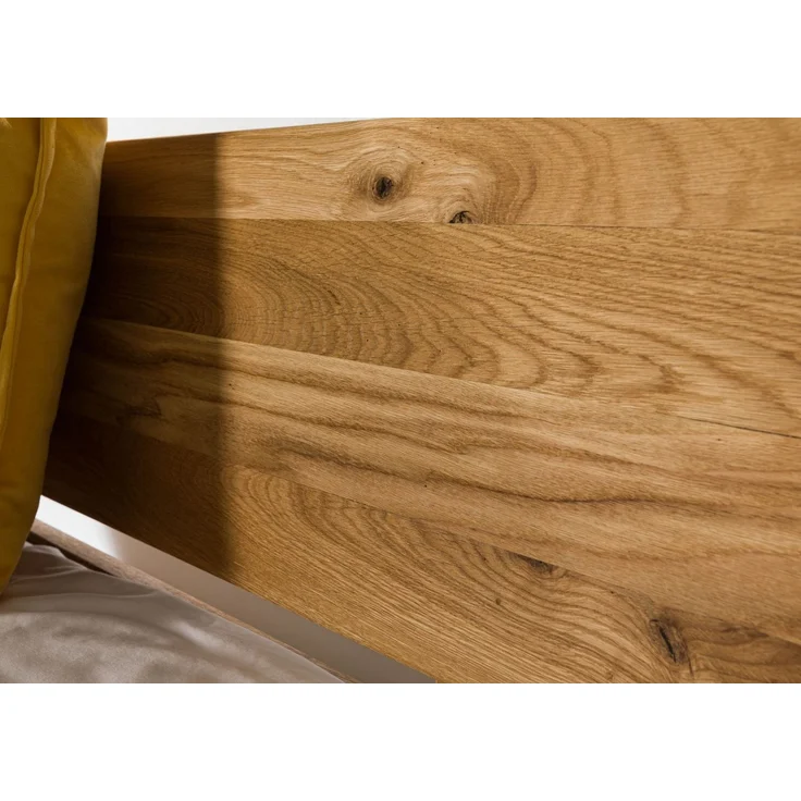 Bett Wildeiche 200 x 200 x 70 natur geölt TomMe #107 – Bild 6