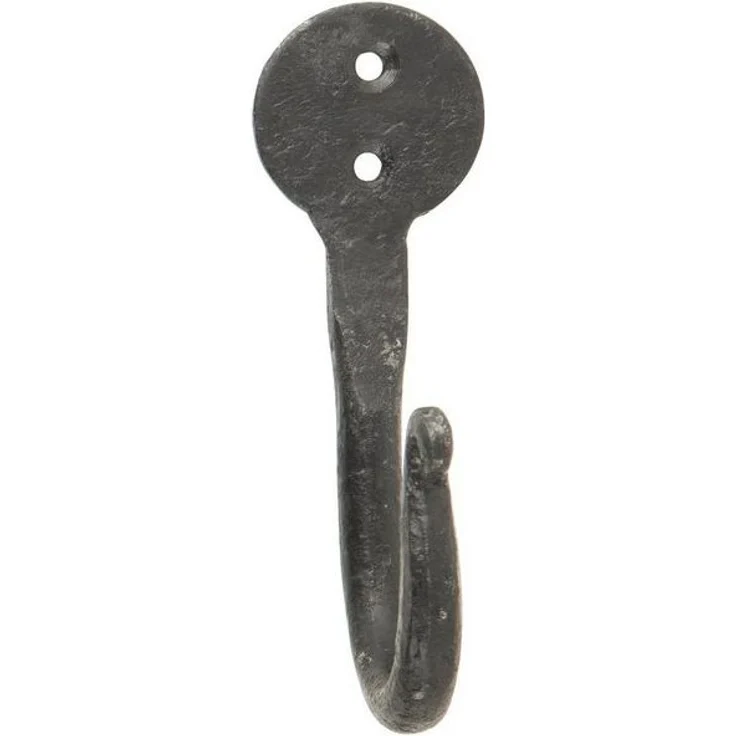 Wandhaken Kleiderhaken Handtuchhaken Metall Schwarz Vintage Ib Laursen 0535-00 – Bild 4