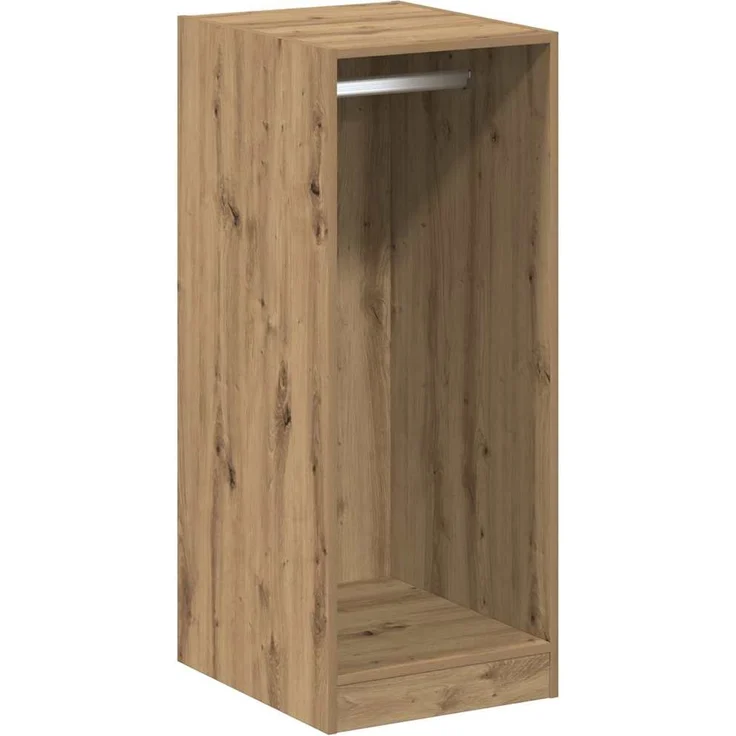 vidaXL Kleiderschrank mit Regal Artisan-Eiche 41 x 48 x 102 cm 879646 – Bild 1