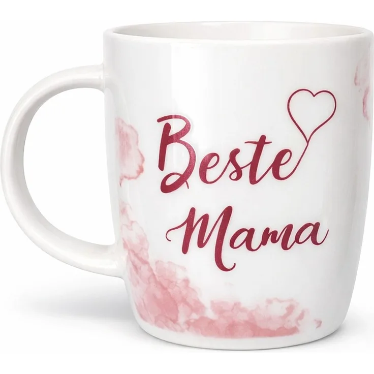 Becher Tasse Teetassse Kaffeetasse 400ml Geschenk HI Beste Mama 13121