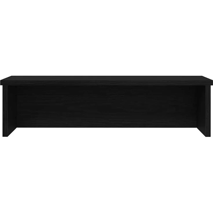 vidaXL Küchenregal Stapelbar Schwarz 60x15x16 cm Holzwerkstoff 860501 – Bild 2