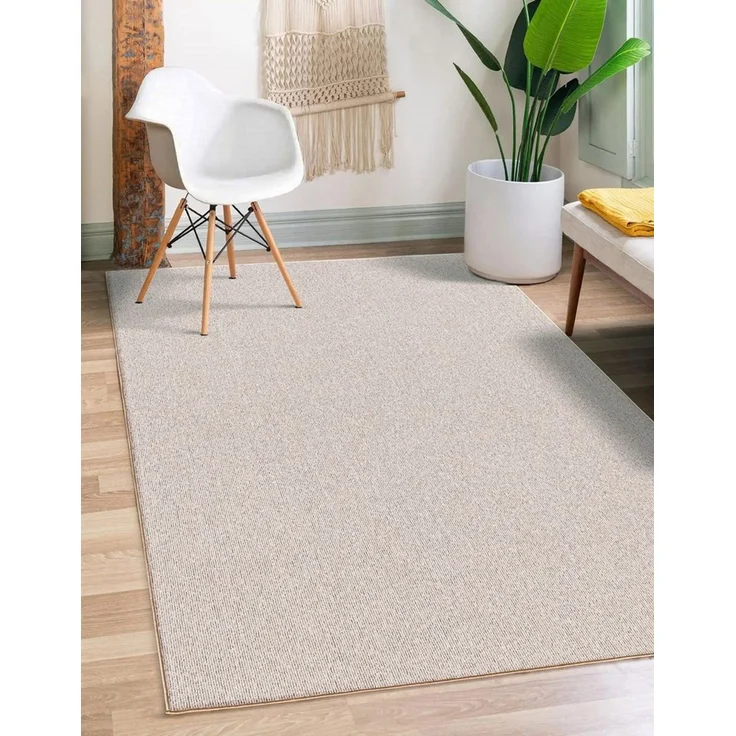 the carpet Teppich Natal, rechteckig, Höhe: 5 mm, Wohnzimmer Teppich robust Filz-Rücken – Bild 5