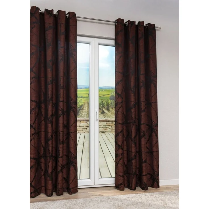 LYSEL® Vorhang Ösenschal Maipa (1 St), blickdicht, HxB 245x146cm – Bild 5