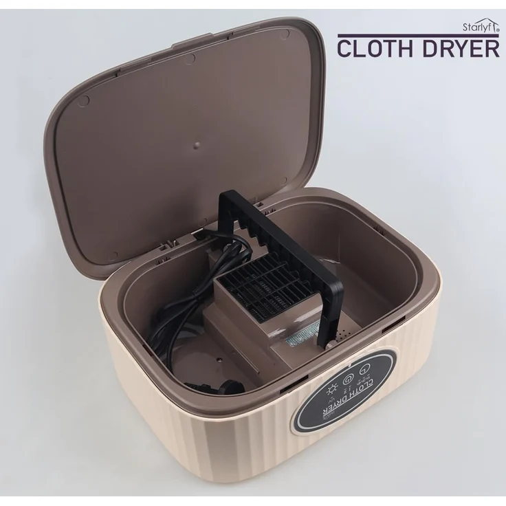 Starlyf Elektrischer Wäschetrockner Cloth Dryer, Trockner elektrisch, klappbar, klein und schmal zum Anhängen – Bild 4