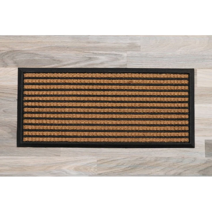 4LIVING Fußmatte Längliche Fußmatte SOLAN, 45x100 cm, Höhe: 18 mm – Bild 2