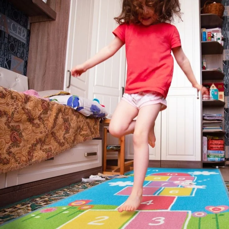 Kinderteppich Hüpfspiel 180x70 cm – Bild 5