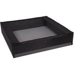 Nordic Play Sandbox meshcover 120 x 120 x 20 cm black
