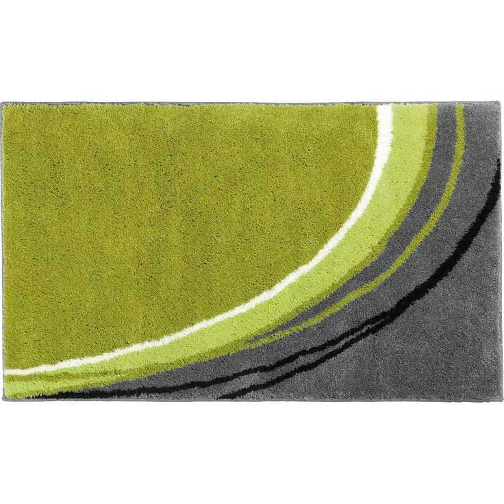 Erwin Müller Badematte Badematte "Mykonos", Höhe 20 mm, eckig, Grafik – Bild 1