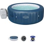 Bestway 'LAY-Z-SPA Milan AirJet Plus' Whirlpool, mit App-Steuerung, 196x71 cm