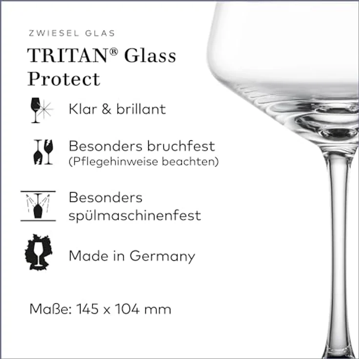 Zwiesel Glas ECHO Cocktailschale 277 ml 4er Set – Bild 3
