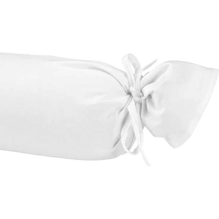 biberna Feinjersey-Kopfkissenbezug, weiß, 2 x 15 x 40 cm – Bild 2