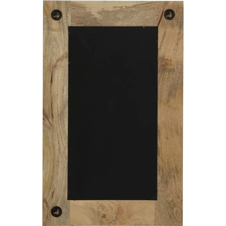 Spiegel, Wandspiegel Mangoholz Massiv 50 x 80 cm – Bild 5