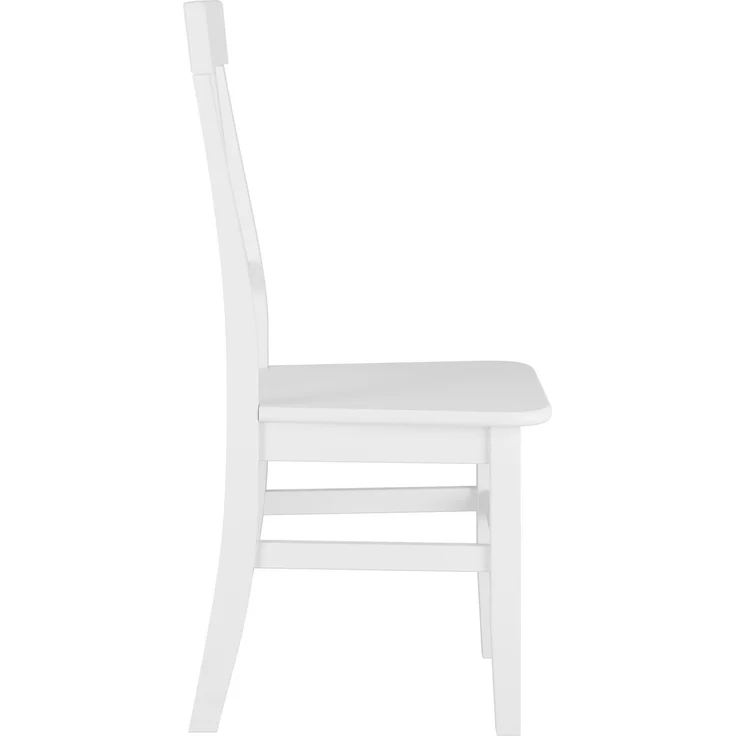 Küchenstuhl Massivholzstuhl Esszimmerstuhl Kiefer Stuhl 90.71-23Kiefer weiß – Bild 4