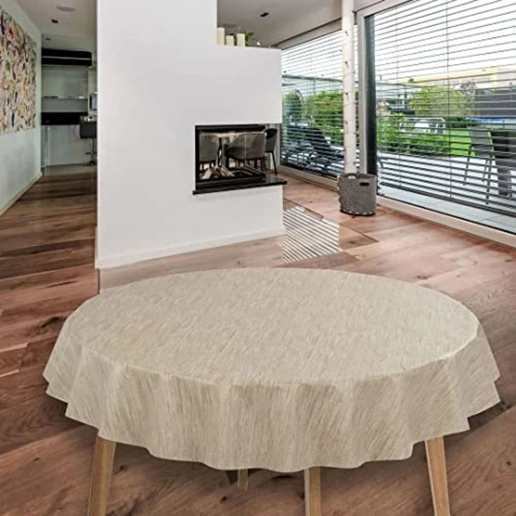 laro Tischdecke Wachstuch-Tischdecke Wachstischdecke Tischwäsche Abwaschbar – Bild 2