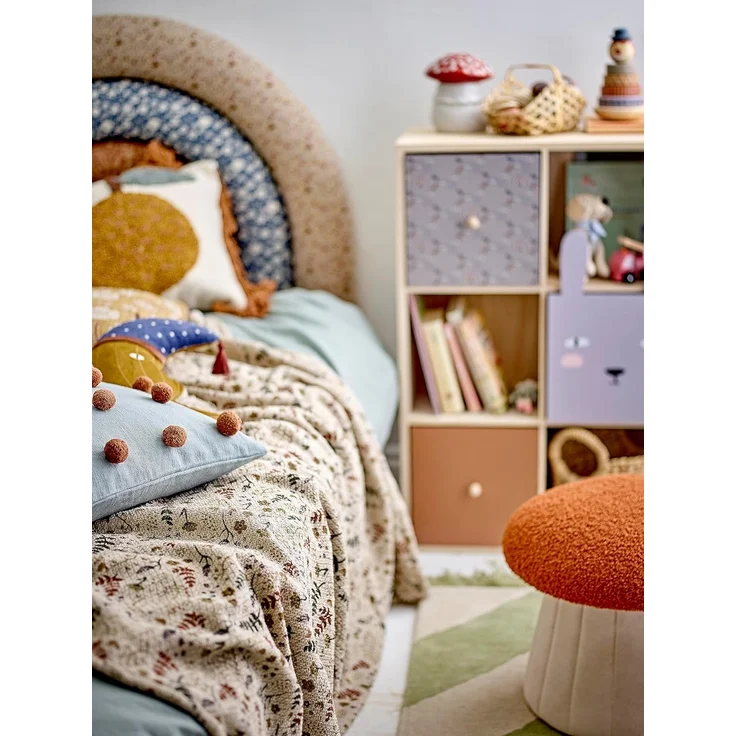 Bloomingville Tagesdecke Filipa, Decke mit Quasten Baumwolle Kuscheldecke Kinderdecke dänisches Design – Bild 8