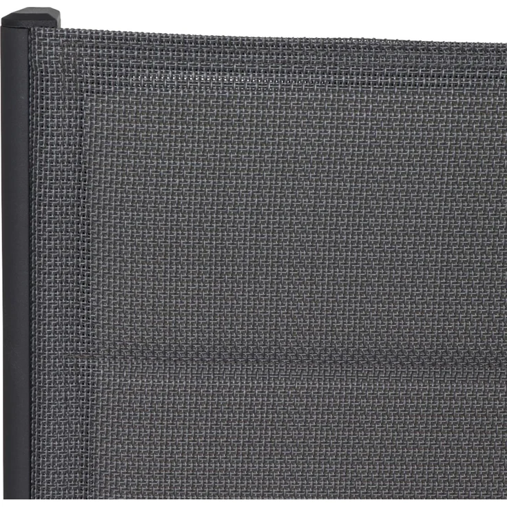 Siena Garden Tesoro Klappsessel - Aluminiumgestell, Textil (schwarz), FSC-Teak (N40077) – Bild 5