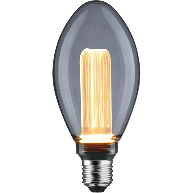 Paulmann 28877 LED Birne Arc E27 Inner Glow Edition 1800K Rauchglas – Bild 1