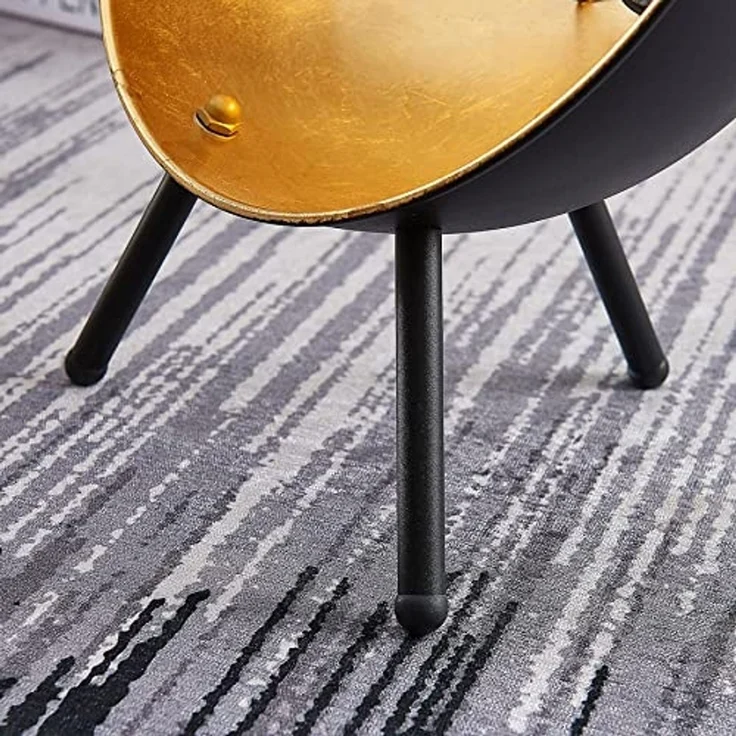 Lindby Tischleuchte Muriel, Metall, Schwarz IP20, 1x60 W – Bild 4