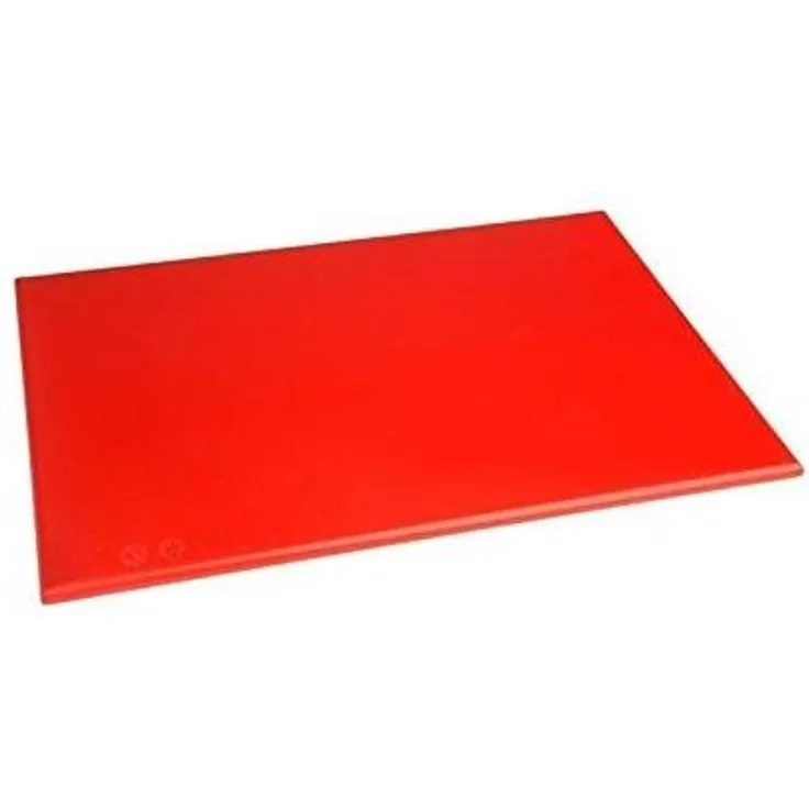 Hygiplas Schneidebrett J010 Standard High Dichte, rot