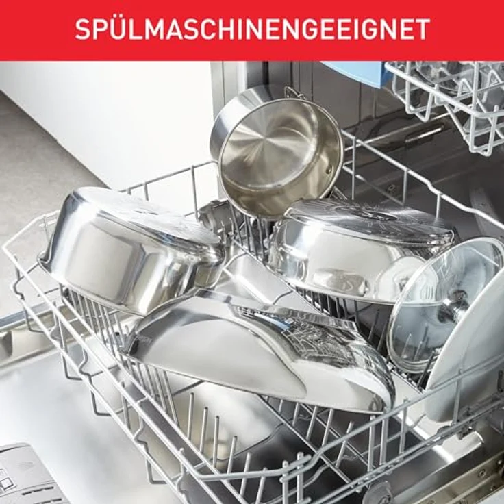 TEFAL DUETTO Stielkasserolle 16cm | A70522 | Edelstahl-Kochgeschirr | mit Siebdeckel und Ausgießhilfe | Messskalen | Induktionsgeeignet | umweltfreundlich – Bild 9