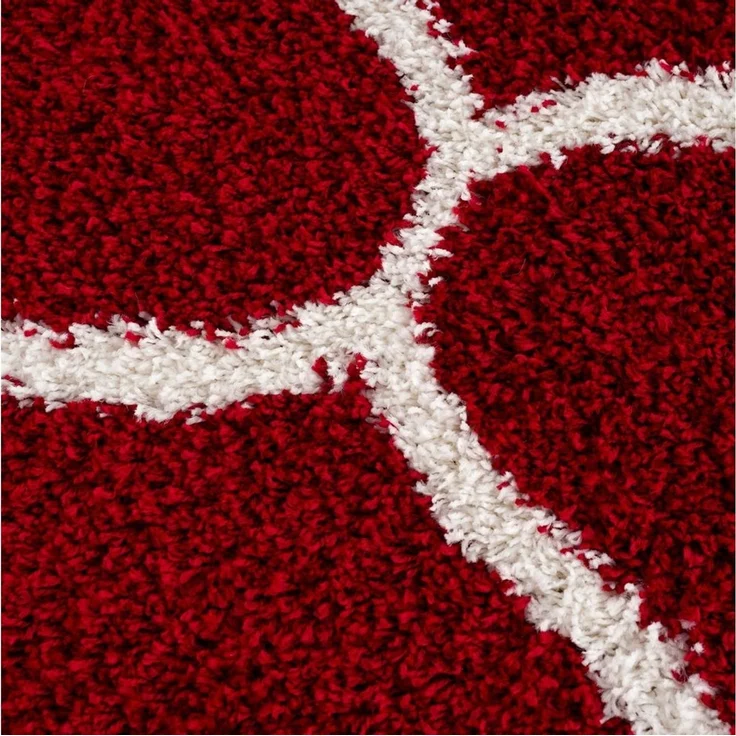 Sanat Hochflor-Teppich Madrid, auch in Rund erhältlich, rund, Höhe: 30 mm, Wohnzimmer, Langflor, Shaggy Teppich – Bild 3