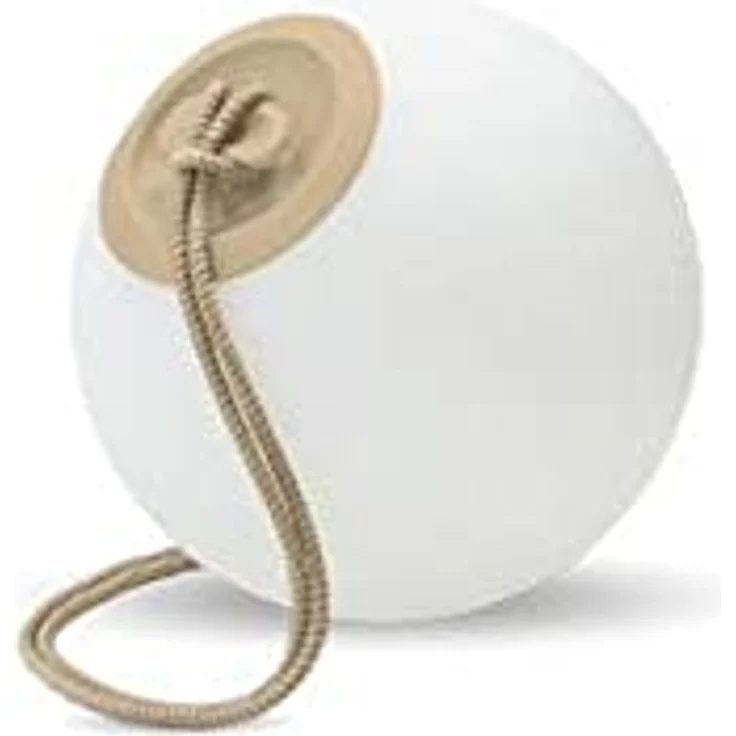 NewGarden NORAI LED Farbwechsel Pendellampe beige, kabellos mit USB Akku, IP65, 128 Farben, 12-36 Stunden Autonomie, für Innen & Außen – Bild 2
