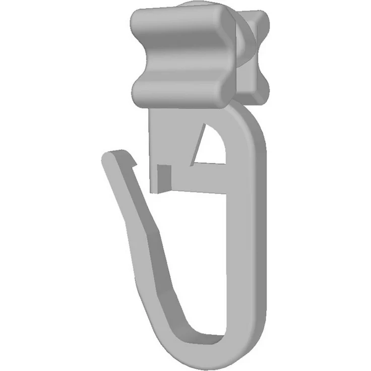 Gardineum Gardinenschiene Vorhangschiene, 2-läufig, vorgebohrt, Längen von 60 cm bis 400 cm mgl, 2-läufig – Bild 3