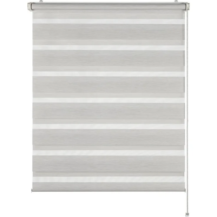 Doppelrollo Doppelrollo Tilda, SCHÖNER WOHNEN-Kollektion, transparent, mit Bohren/ohne Bohren, freihängend, Klemmfix, geklemmt, silberne oder weiße Rollo-Technik