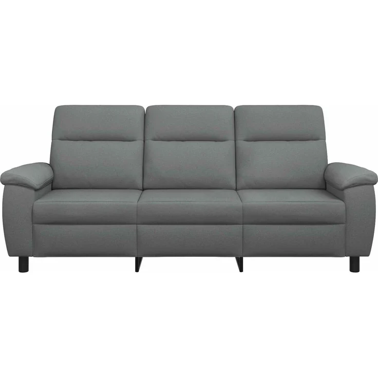 vidaXL Sofa Dunkelgrau 214 x 90 x 95 cm Stoff 42040965 – Bild 3
