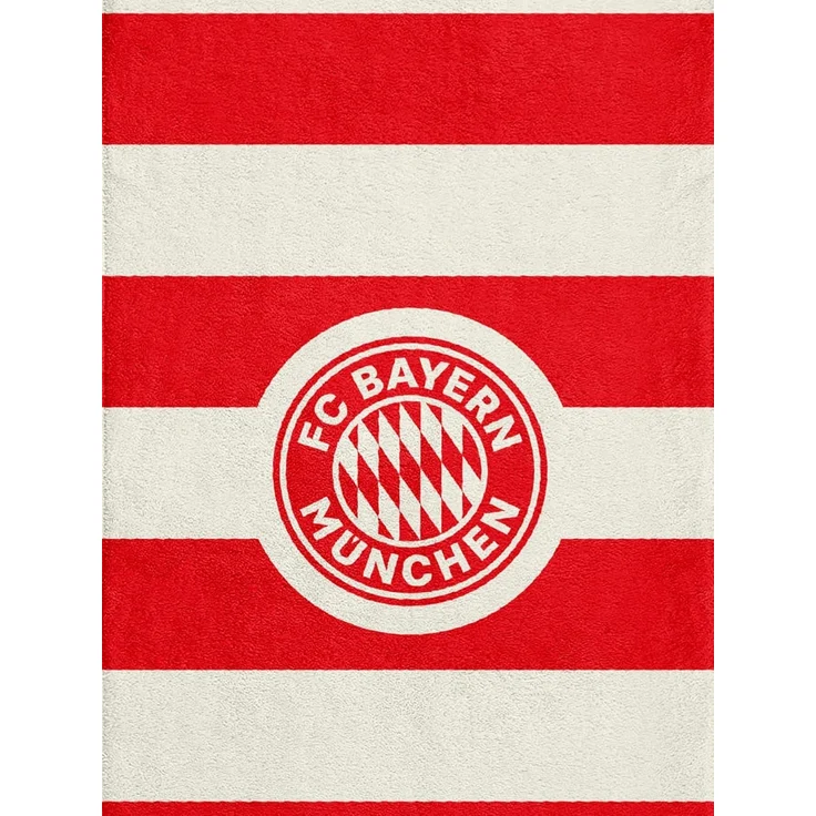 FC Bayern München Badetuch FC Bayern München I Handtuch I Duschtuch I Badetuch I Rot-Weiß, Baumwolle – Bild 4