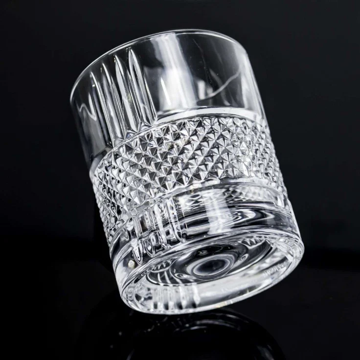 Hermia Concept 'Big Baklava' Whiskygläser-Set (2-teilig), Transparent, Ø 8 x 9 cm, 300 ml – Bild 1