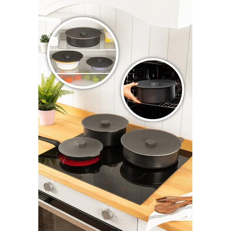 Hermia Concept '3Boytncrkpk' Organizer-Set (3-teilig), Anthrazit, 30 x 30 x 1 cm