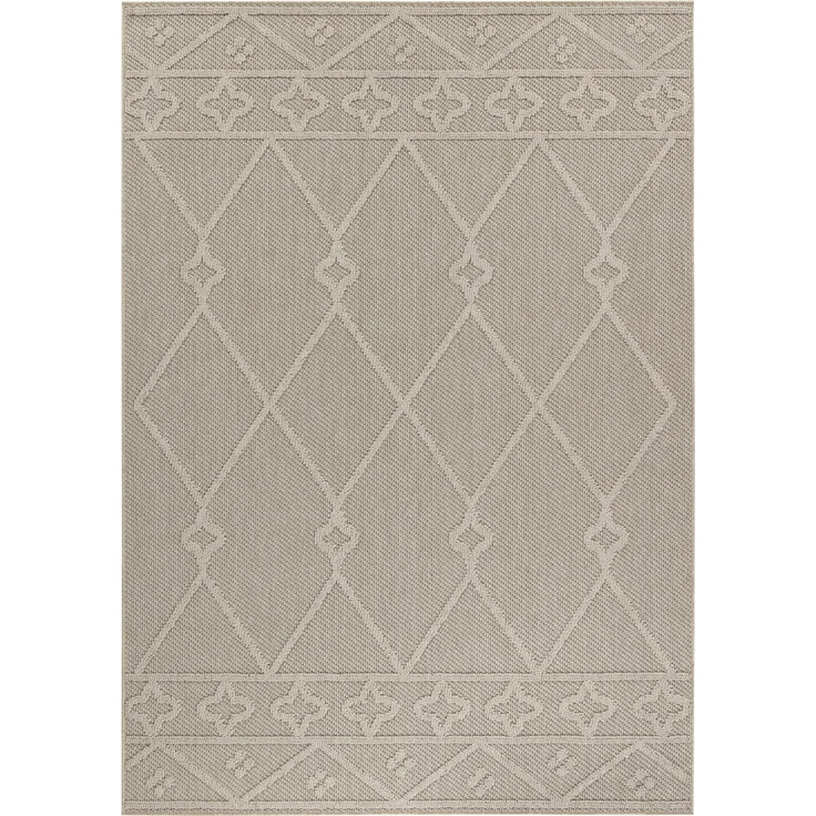 Outdoor Teppich Piero rechteckig - 160x230 cm - Beige – Bild 1