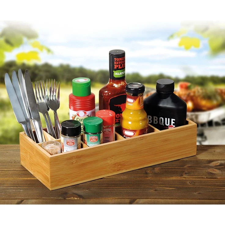 6 Stück Grillbox - Bambus, 36 x 15cm – Bild 4