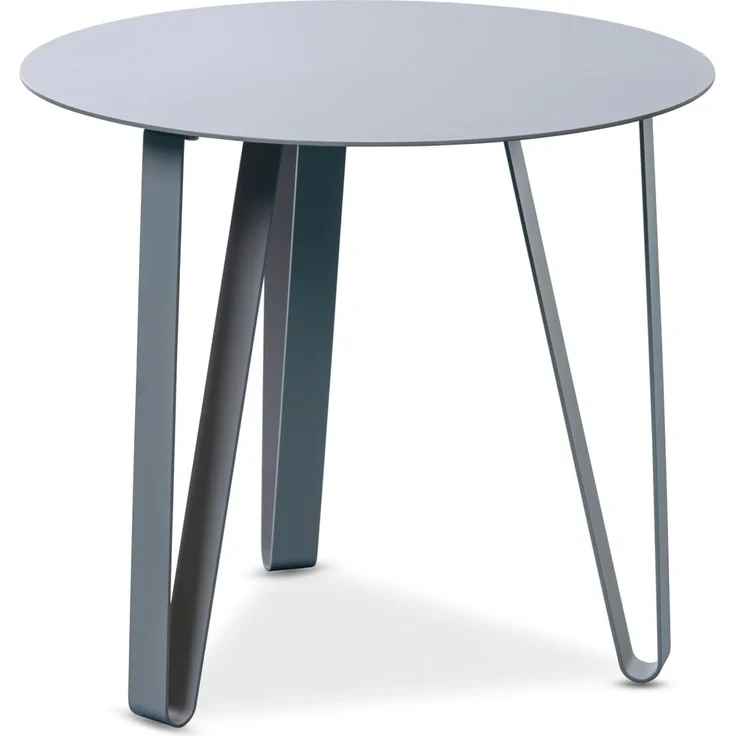 M2 Kollektion Couchtisch Emil 2",H=45cm D=50cm, Grau – Bild 2