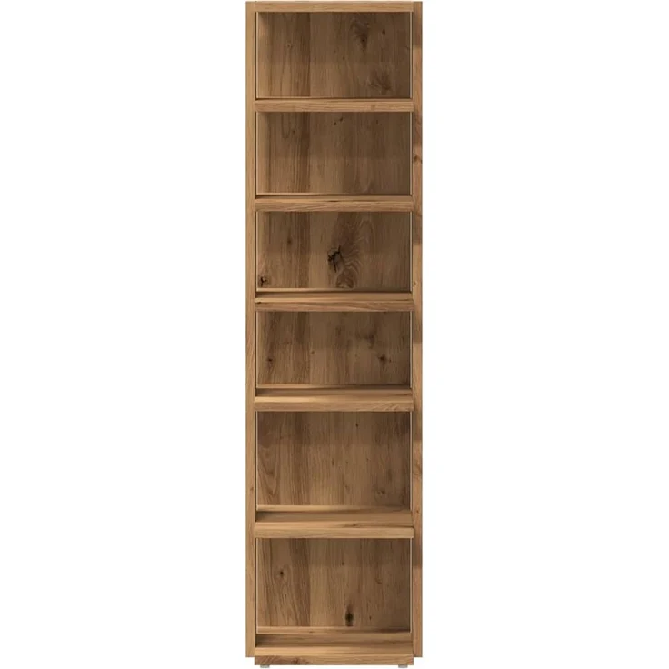 vidaXL Schuhschrank Artisan-Eiche 28x27x102 cm Holzwerkstoff 856666 – Bild 3