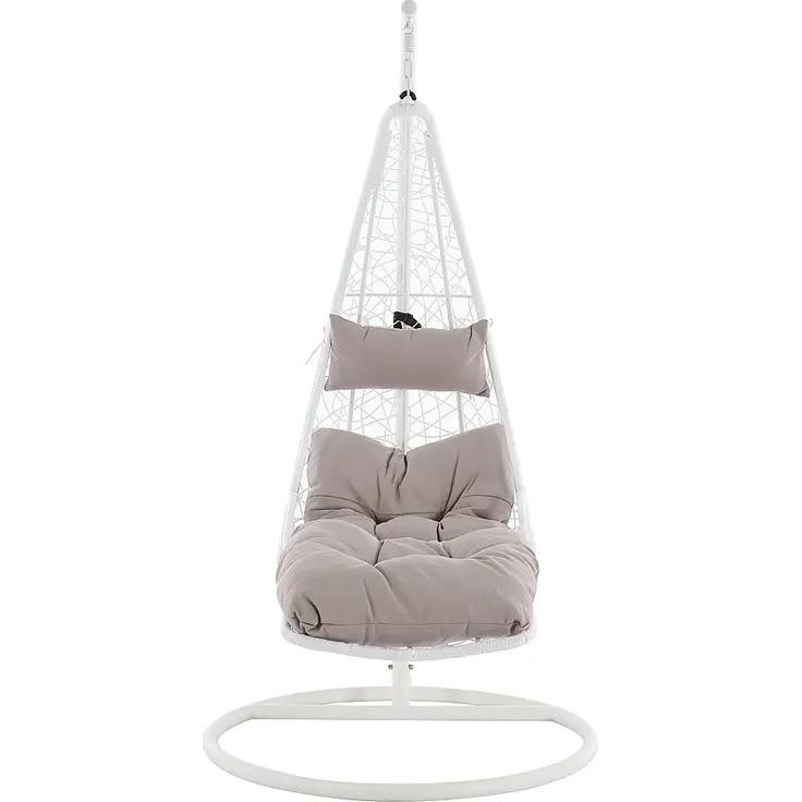 Vente-unique - LUVA Leisure furniture for garden Harz Weiß - B 105 cm x H 197 cm x L 105 cm – Bild 3