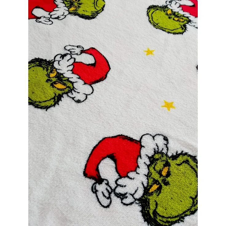 Wohndecke The Grinch TV Decke mit Ärmeln und Taschen Kuscheldecke 130 x 170 cm, United Labels® – Bild 7