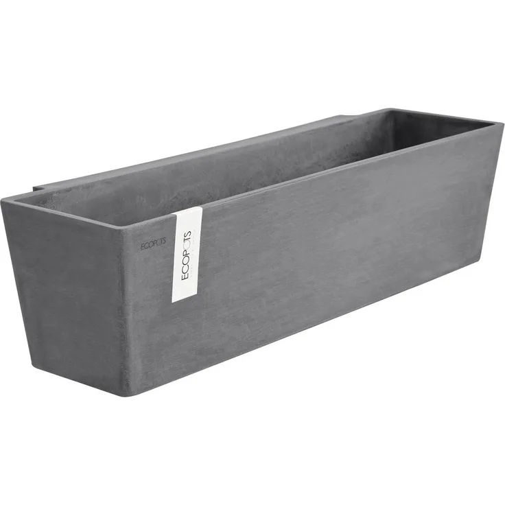 ECOPOTS Blumentopf MANHATTAN L Grey, BxTxH: 17,2x17,515 cm