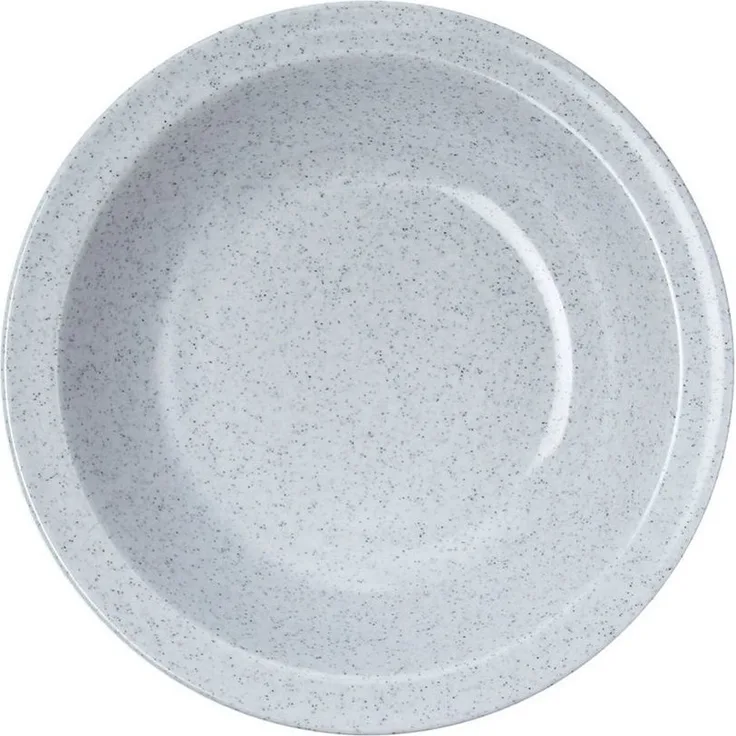 Waca Melamin Teller, 20, 5 cm Ø, tief, granit