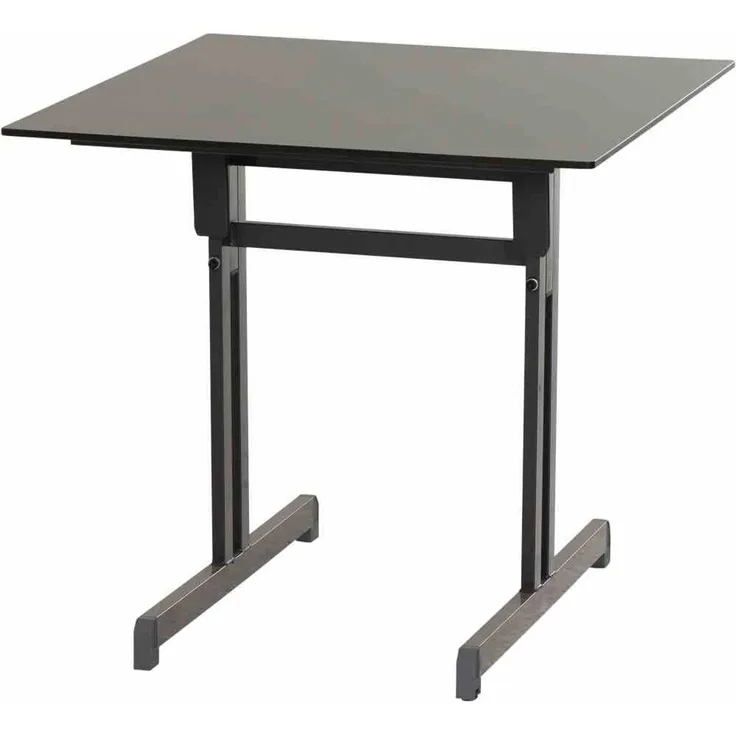 Gartentisch >Gastro< in anthrazit - 80x74x80 (BxHxT)