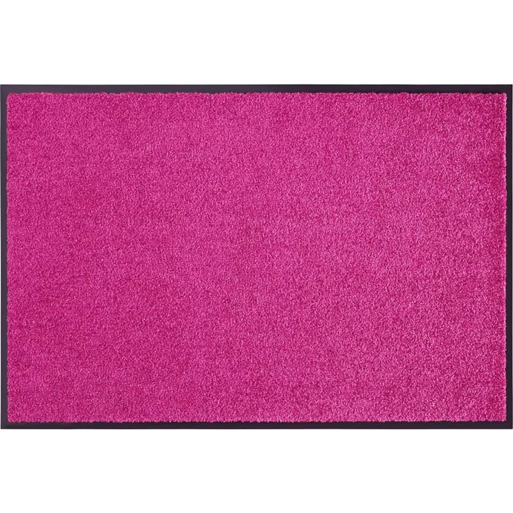 Waschbare Fußmatte Wash & Clean - raspbeere-rot - 60x180x0,7cm – Bild 1